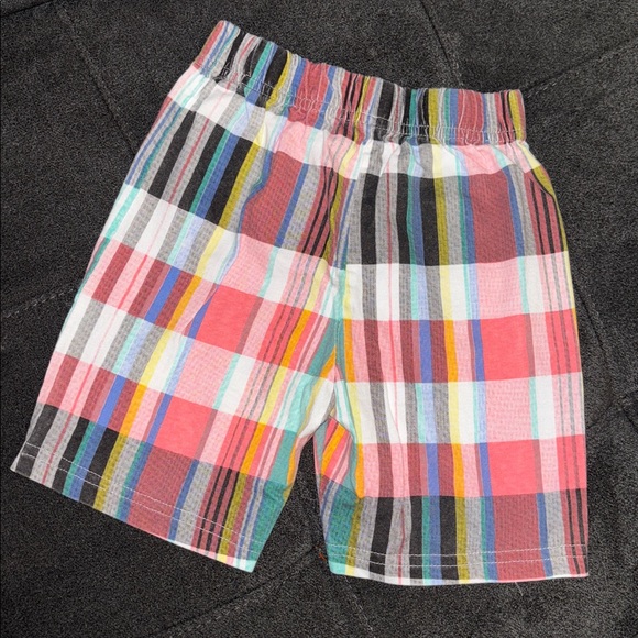 Other - 3T Cotton Plaid Shorts NWOT